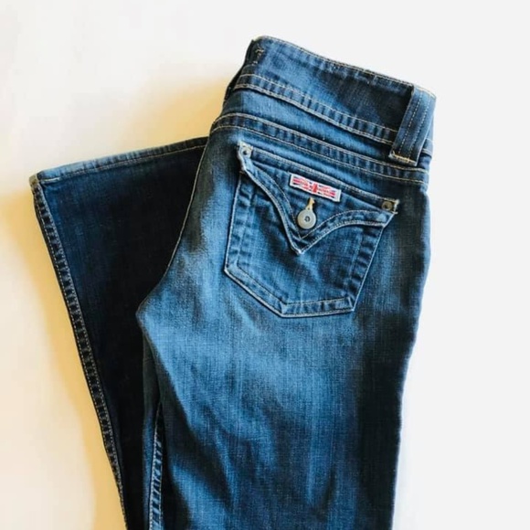 Hudson Signature bootcut flap pocket jeans 27 - Picture 2 of 6